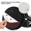 AYA-TECH 9 inch 6 Holes Sanding Disc, 16PCS Assorted Sandpaper