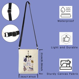 FUNYSO Literarisch inspirierte Fly Or Die-Roman-Liebhaber-Geschenk, Drachenreiter-Fans, Geschenk, Buchleser, Geschenk, Crossbody-Tasche, Dragon Eyes Cb UK, 0