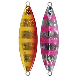 Shaut! Metal Jig Cradle, 5.3 oz (150 g), Red Gold Pink Zebra #51(RGPZ) 187CD Lure