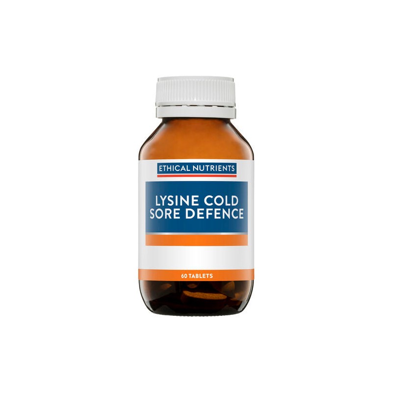 Ethical Nutrients Lysine Cold Sore Defence 60 Tablets