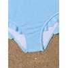 Floerns Girl's 2 Piece Bathing Suit Ruffle Trim Summer Bikini