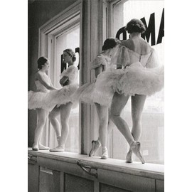 Ballerinas On Window Ledge - Avanti America Collection Dance/Dancing Birthday Card