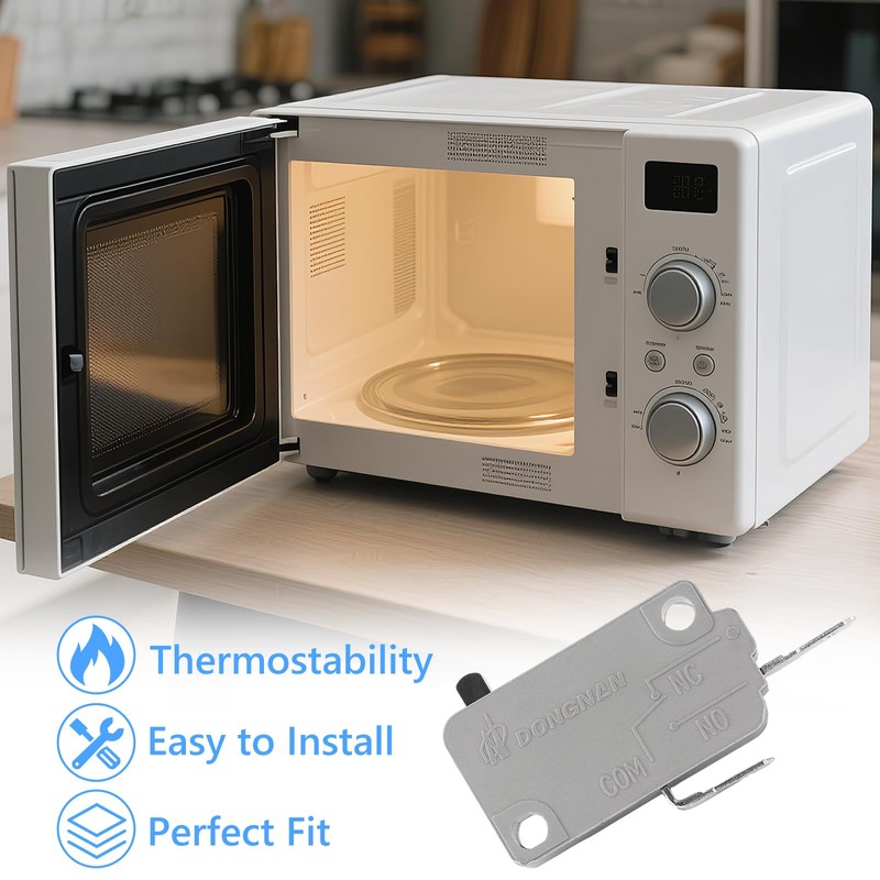 NWUCZW KW3A Microwave Oven Door Switch 16A 125V/250V Door Interloc