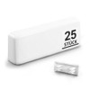 Vooxa Window Water Slot Caps, Rectangular, White RAL9010 for Slot