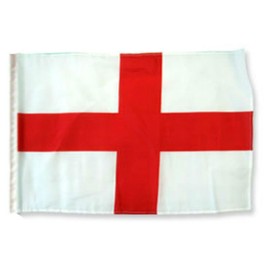 Ruffin Flag Company England St. George's Cross 12"x18" Sleeved Polyester Garden Flags