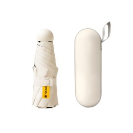 Parasol Mini Bag Rain Shade, Light Blocking, Heat Blocking, Sun or Rain, Folding Umbrella, Sunscreen Parasol, UV Protection, Protects Skin, Protects Against Rainy Season, Compact, Lightweight, Storage