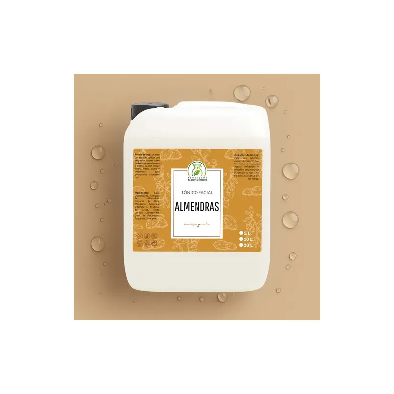 Tónico Almendras Facial 10 Litros