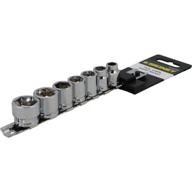 SIGNET 12135 3/8DR 7-PC Short Socket Set (Hexagonal)