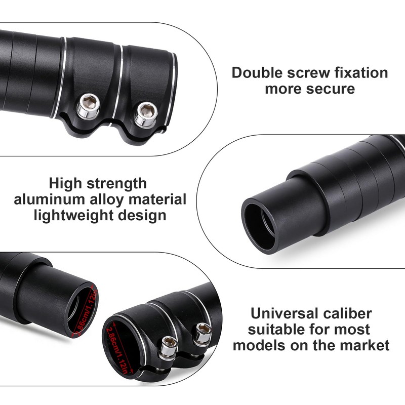 Rthynti Bike Stem Riser, 28.6mm Bike Stem Riser Extender, Bike