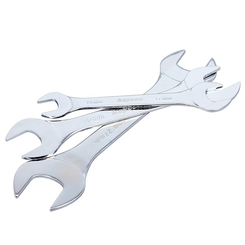 ExcInter Open Ended Spanner, 24mm & 27mm Double End Silver