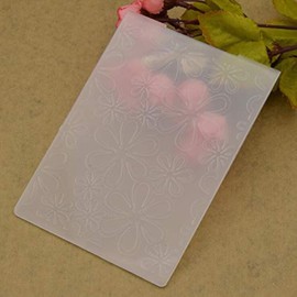 WooYangFun 1PC Flower Embossing Folders for Card Making Scrapbooking and Other Paper Crafts, 11x16cm