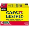 Café Bustelo Espresso Style Dark Roast Coffee, 12 Keurig K-Cup