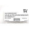 1/4-20 Nylon Wing Nuts Large Pattern 1/4-20 Butterfly Nuts (10