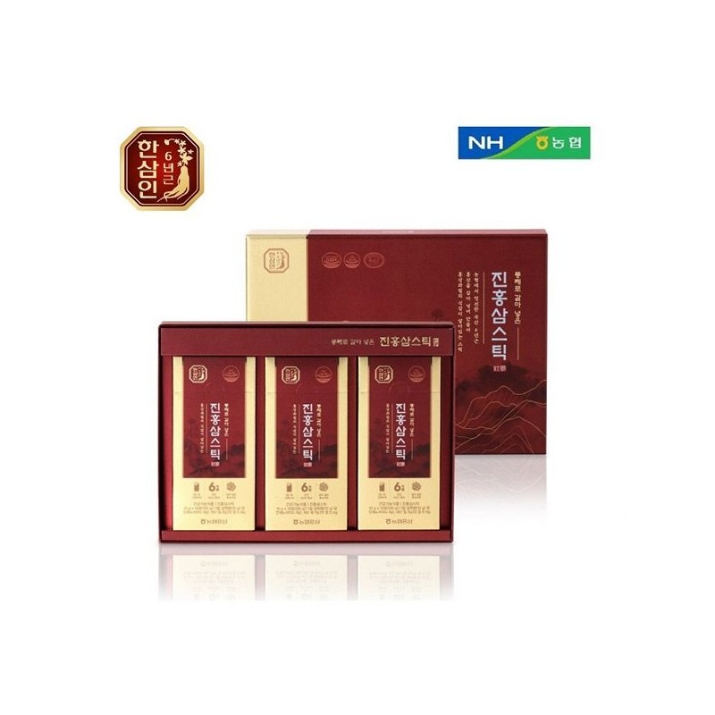 Nonghyup Red Ginseng Hansamin [Hansamin] Whole ground crimson ginseng sticks