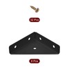 sourcing map 8Pcs Angle Corner Brackets 66mm x 66mm, Cold
