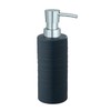 WENKO Mila Soap Dispenser Blue Ceramic 6 x 18.5 x