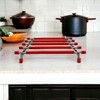 Pro Home Kitchen Trivet Stand Premium Worktop Saver Stainless Steel