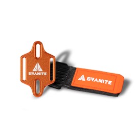 Granite Portaledge Bicycle Bottle Holder Strap for Tools and Tubes (Orange)