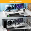 8K@60Hz 4K@120Hz HDMI KVM Switch | w/Extension Button Module |