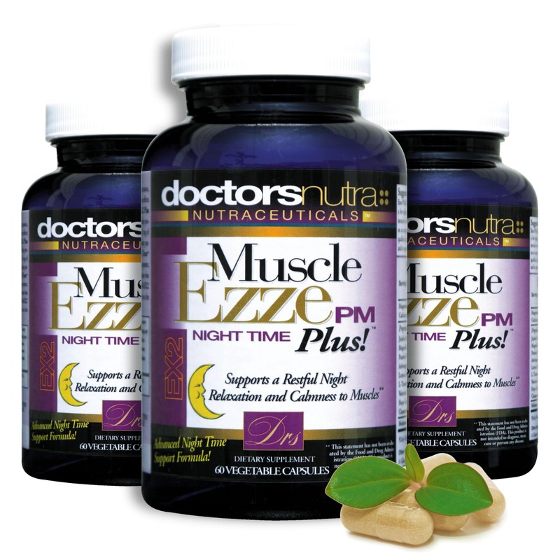 Muscle Ezze PM Plus Night Time Capsules by Doctors Nutra