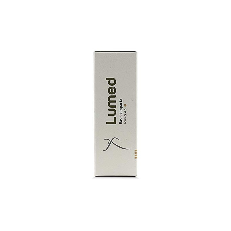 Lumed Base de Maquillaje Compacta, Aclarante y Despigmentante, Protector solar