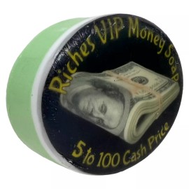 Relaxcation VIP Money Soap Cucumber melon scented soap Bar with Real Cash Inside 5-100