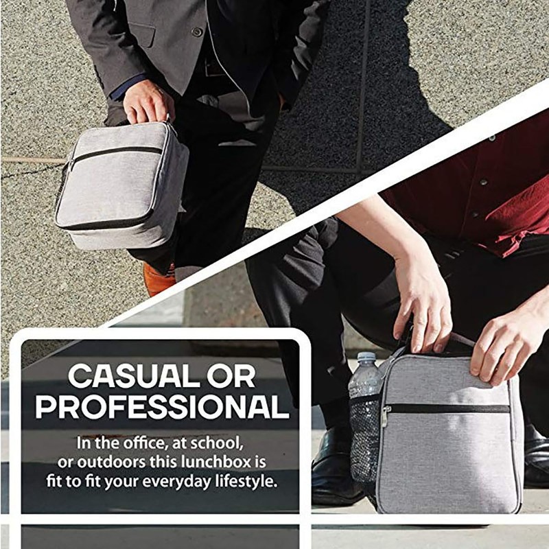 HZNOO Insulated Lunch Bag for Men and Women, Leakproof Lunch
