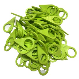 Torque-Tight™ 22mm (7/8") Lug Nut Indicators, 1/8" Thick – Visual Safety Markers for Wheel Torque – Commercial Fleet & Trailer Use – Made in USA (Green)