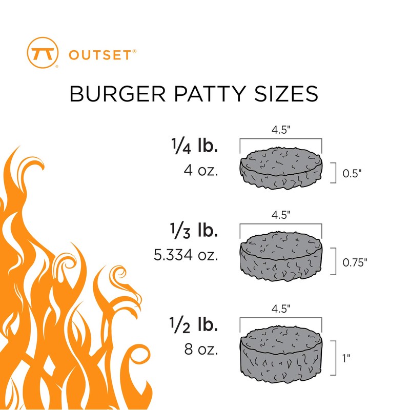 Outset Adjustable Burger Press