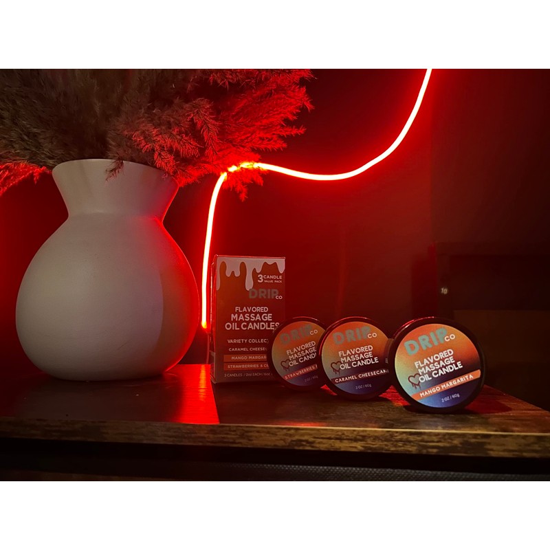 Drip Co Massage Candle - Soy Wax Aromatherapy Candle for