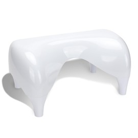 STARWISH Toilet Stool for The Bathroom, Squatting Position Helps Improves Bowel Health & Relieves Constipation 7.5" Wood/White (White)