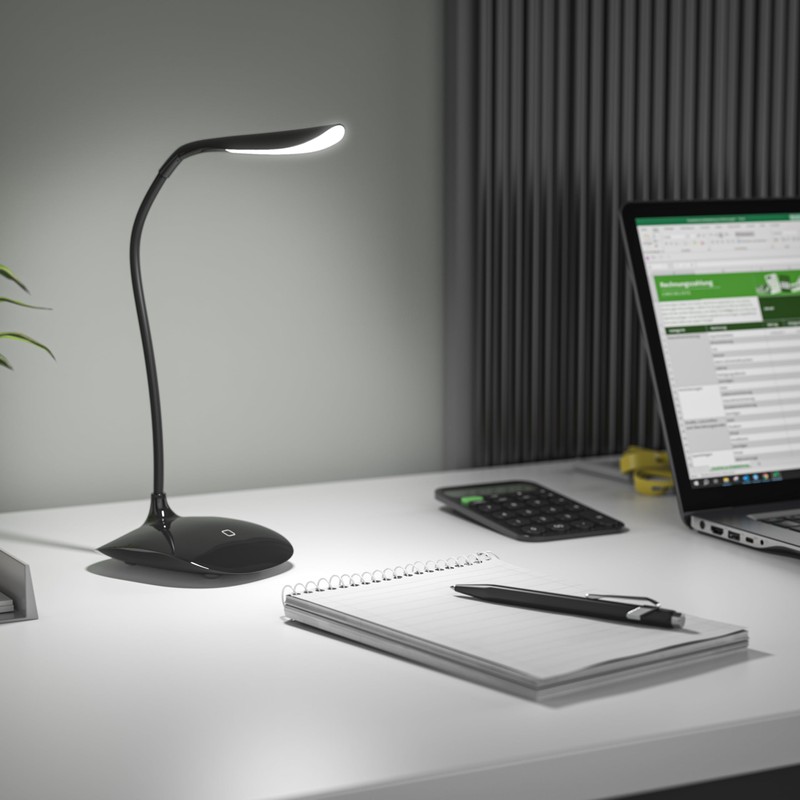 CSL - LED Desk Lamp Dimmable - 3 Brightness Levels