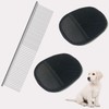 2 Pcs Pet Hair Removal Glove + 2 Pcs Dog