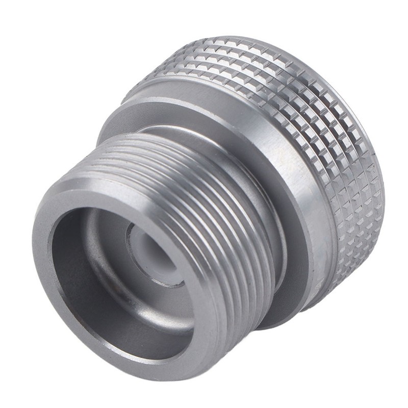 Camping Gas Canister Adapter Convertor Valve Flat Canister to 1L