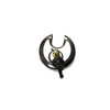 Round Discus Padlock 2 Keys 70mm Disc Heavy Duty Outdoor