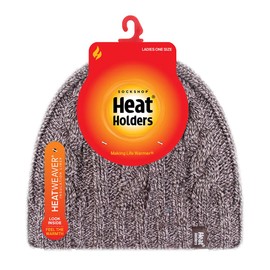 HEAT HOLDERS - Women's Hat with Fleece Lining for Winter and Autumn | Knitted Beanie with Warm Fleece, Kitz