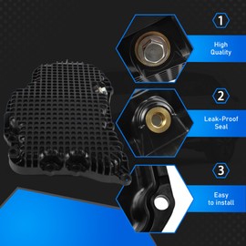 YzusGomumu Engine Oil Pan Compatible With 2021 2022 2023 2024 Nissan Rogue 1.5L Replaces 11110-6RC1B 111106RC1B