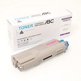 ABC Alternative Toner Magenta 6000 Pages for Oki C532 C532DN C542 C542DN MC563 MC563DN MC573 MC573DN C 532 C 532DN C 542 C 542DN MC 563 MC 563DN MC 573 MC 573DN 473DN 649046606 cm