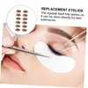 TOVINANNA 2 Sets of 6 Pairs Eyelash Extension Training Head