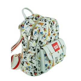 Mickey Mouse 11" Faux Leather Mini Backpack - A18810
