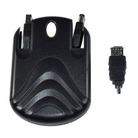 HQRP Retractable Flat FireWire iLink Cable Compatible with Sony VAIO VGN-FE41MR, VGN-AR71MR, VGN-SZ7RVN/X, VGN-SZ7RMN/B Laptop