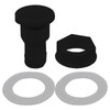 SPARES2GO Rainwater Diverter 65mm Square 68mm Round Downpipe Water Butt