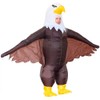 Inflatable Bald Eagle Costume for Adult Blow up Eagle Mascot