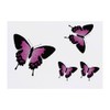 4 x ' Purplish Butterfly' Temporary Tattoos - Water Resistant,