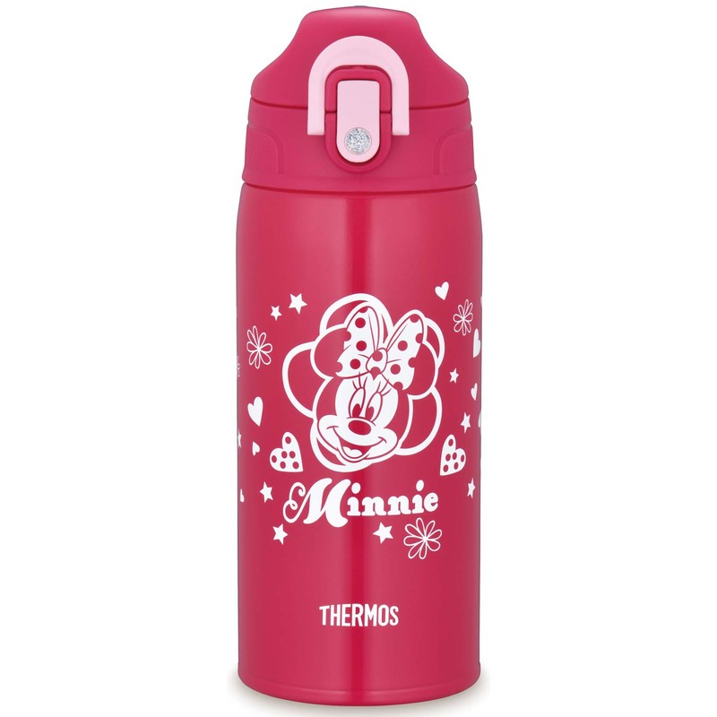 Thermos Vacuum Insulated 2-Way Bottle 0.6L/0.63L Minnie Pink FHO-601WFDS P