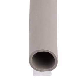 T-Slot Mount Window Weatherstrip Seal 5/16" Bulb Bubble for 3/16" Slot Receptacle 3 Colors & 5 Length Options (17', Grey)