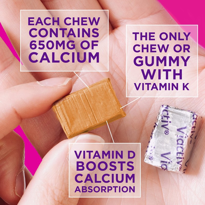 Viactiv Calcium + Vitamin D Supplement Soft Chews for Women