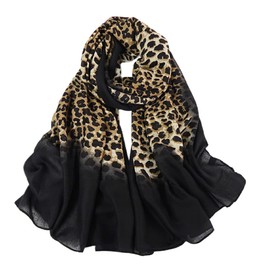 FAIRYGATE Large Silk Scarves Women's Scarf Elegant Silk Scarf Hair Large Long Neckerchief Silk Scarf Gift for Women, 79008, 33.5X70.5 Inch