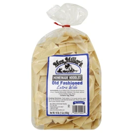 Mrs. Miller's Noodle, Extra Wide, Old Fashion, 16-Ounce (Pack of 6)