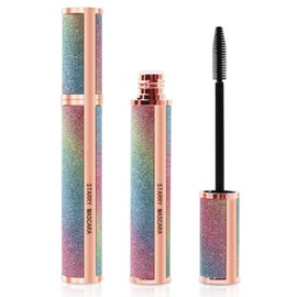 FRXVUC Water Resistant Mascara, Long Lasting Fibre Mascara, Mascara for Longer, Thicker Eyelashes, No Smudge Mascara, Define Lashes with Zero Clumps, Beauty Charming Eye Make up, 8g